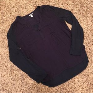 Merona Henley Top - Navy